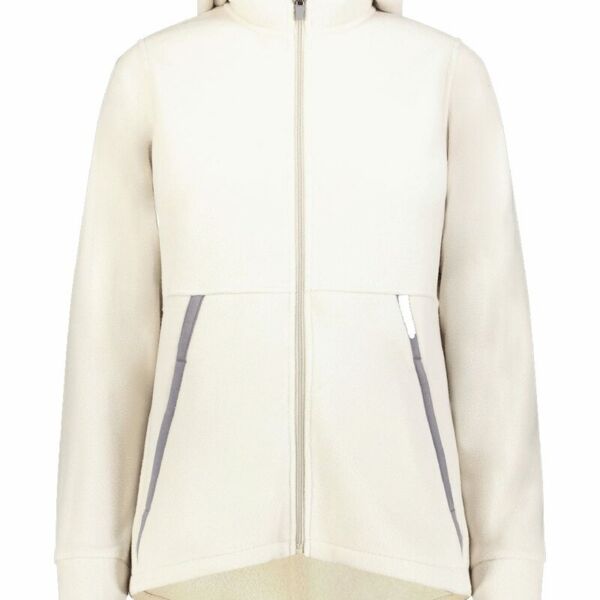 Women's Eco Revive™ Polar Fleece Hooded Full-Zip Jacket Thumbnail