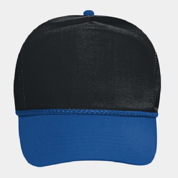 OTTO CAP 5 Panel High Crown Baseball Cap Thumbnail