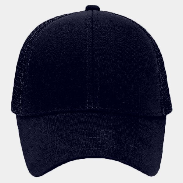 OTTO CAP 6 Panel Low Profile Mesh Back Trucker Hat Thumbnail