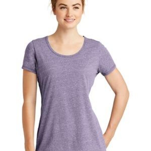 ® Ladies Tri Blend Performance Scoop Tee Thumbnail